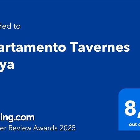 Apartamento Tavernes Playa Тавернес-де-ла-Вальдігна Екстер'єр фото